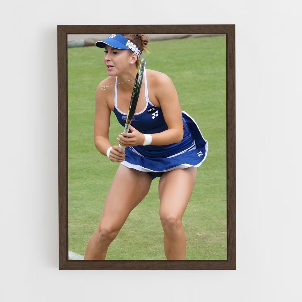 Poster Belinda bencic flou – affiche Tennis (vue 5)
